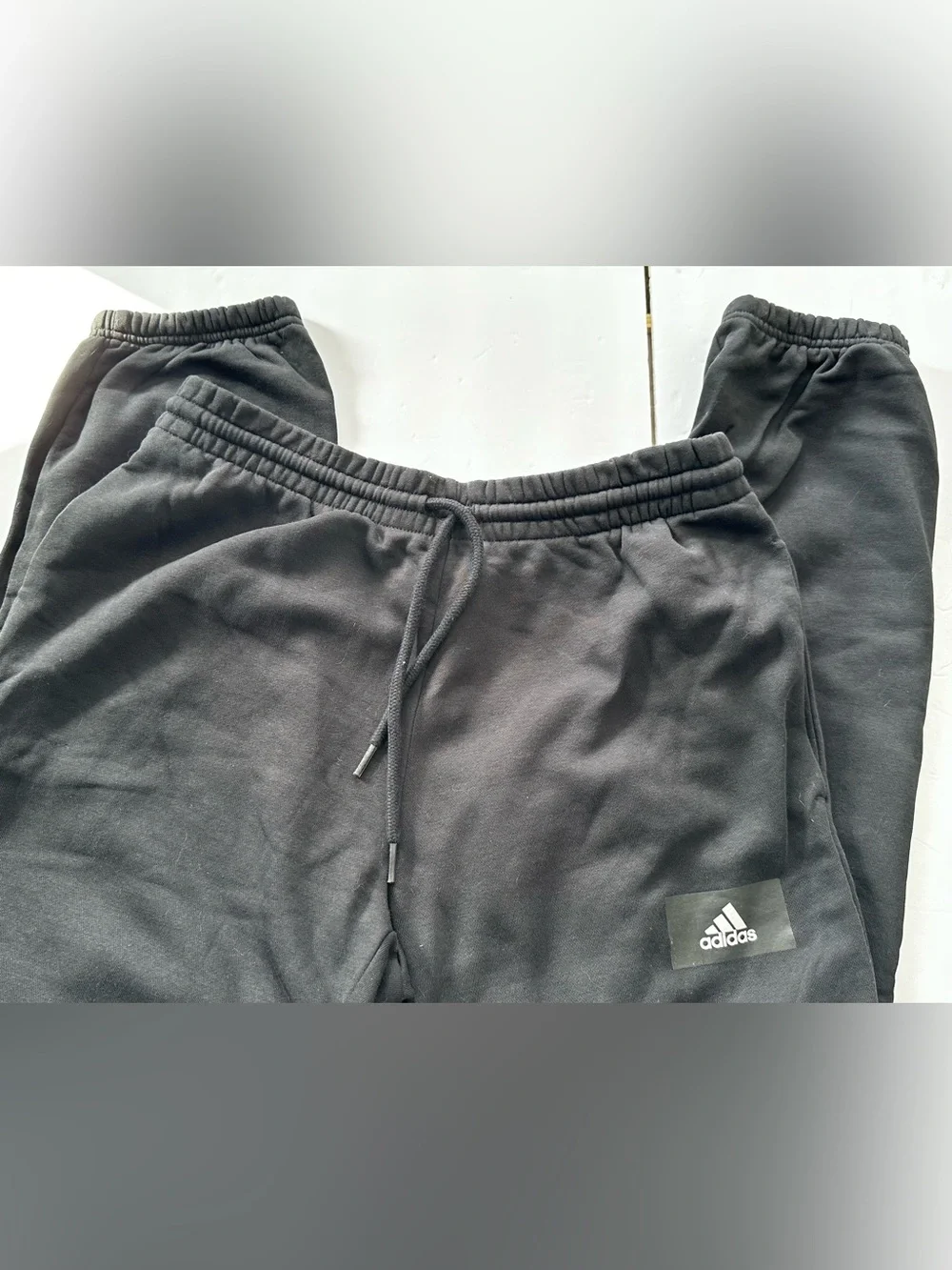 adidas Black and White pants